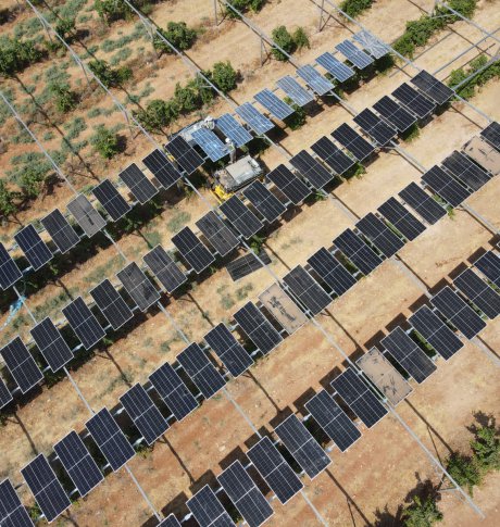 פרויקט חקלאות סולארית של דוראל במעלה גלבוע